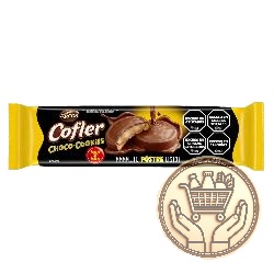 galletitas dulces rellenas cofler choco cookies bon o bon 105grs