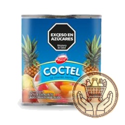 cóctel de frutas primer precio 4 frutas 820grs