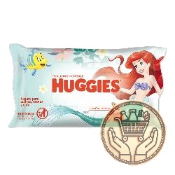 toallitas húmedas para bebé huggies disney sirenita 48uni