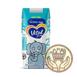 leche infantil vital etapa 2 de 6 a 12 meses 200ml.