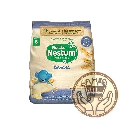 alimento infantil nestum banana sin azúcar agregada 225grs