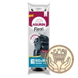 bolsas de residuos asurin flexi 60x95cm 10uni