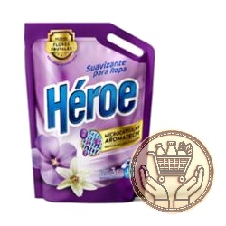 suavizante héroe flores frutales doypack 3000cm3