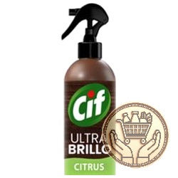 limpiador multisuperficies cif ultra brillo citrus gatillo 400cm3