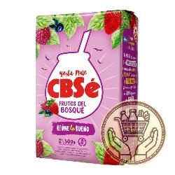 yerba mate cbse saborizada frutos del bosque 500grs