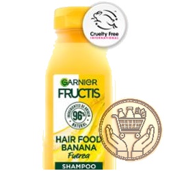 shampoo fructis hair food banana 300cm3