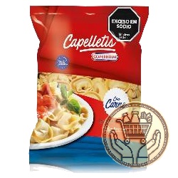 capelletis cooperativa con carne  1kgs