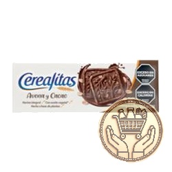 galletitas dulces cerealitas con avena y cacao 243grs
