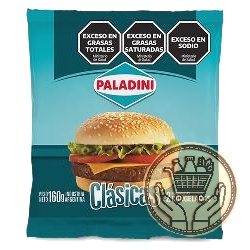 hamburguesas paladini clásicas x2 160grs