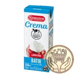 crema de leche la serenisima clásica para batir 200cm3