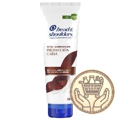 acondicionador anticaspa head & shoulders anticaída 300cm3
