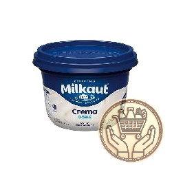 crema de leche milkaut doble 200grs