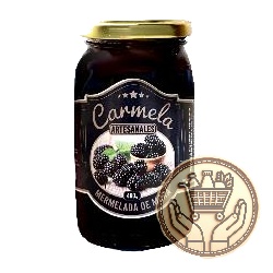 mermelada carmela artesanales mora frasco 460grs
