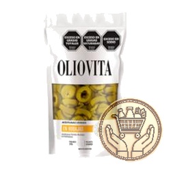 aceitunas verdes oliovita rodajas 100grs