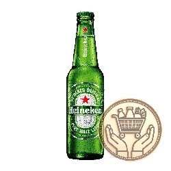 cerveza rubia heineken porron 330cm3