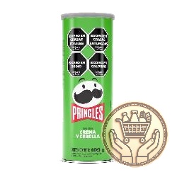 papas fritas pringles crema y cebolla 109grs