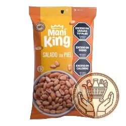 maní king salado sin piel 100grs