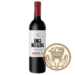vino tinto finca natalina  cabernet sauvignon 750cm3