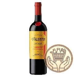 vino tinto don valentín lacrado cabernet sauvignon 750cm3