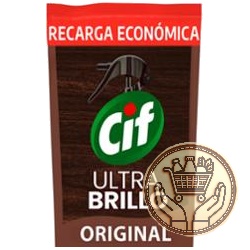 limpiador multisuperficies cif original ultra brillo doypack 380cm3