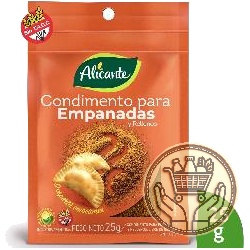 condimento para empanadas alicante 25grs