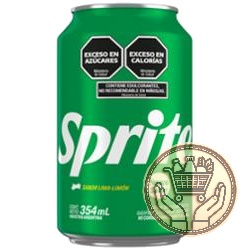 gaseosa sprite lima limón lata 354cm3