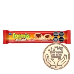 galletitas dulces rellenas formis vainilla y chocolate 90grs