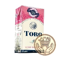 vino de mesa toro rosado tetra brik 1000cm3