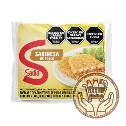sadinesa de pollo sadia congelada 100grs