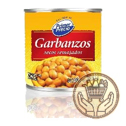 garbanzos primer precio secos remojados 300grs