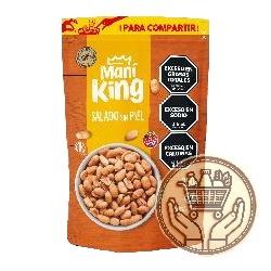maní king salado sin piel 350grs