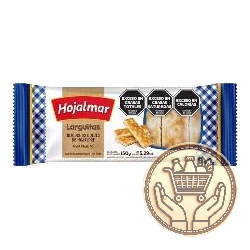 galletitas dulces hojalmar hojaldre larguitas 150grs