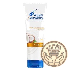 acondicionador anti caspa head & shoulders aceite de coco 300cm3