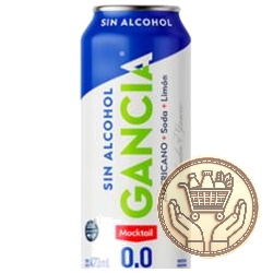 aperitivo gancia sin alcohol 0.0 lata 473cm3