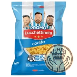 fideos lucchetti codito 500grs