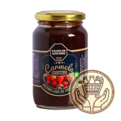 mermelada carmela artesanales frutilla frasco 460grs