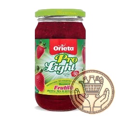 mermelada orieta frutilla light frasco 350grs