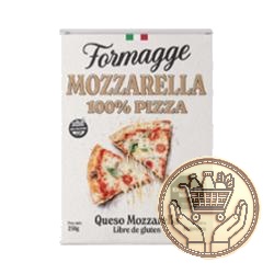 queso mozzarella formagge trozado envasado 250grs