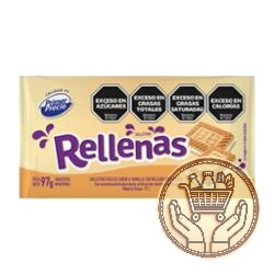 galletitas dulces rellenas primer precio vainilla 97grs