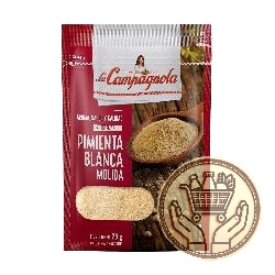 pimienta blanca molida la campagnola 23grs