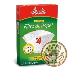 filtros para cafe melitta n°4