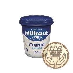 crema de leche milkaut pote 330grs