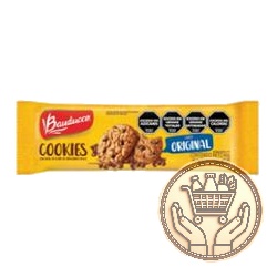 galletitas dulces bauducco cookies sabor original 60grs