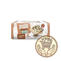 galletas de arroz ecoop integral con semillas molidas 100grs