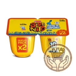 postre serenito sabor vainilla x2 190grs