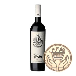 vino tinto bravío malbec 750cm3