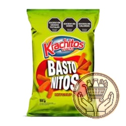 palitos de maíz krachitos bastonitos sabor ketchup 50grs