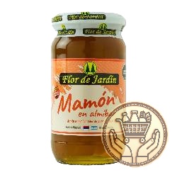 mamón en almíbar flor de jardín frasco 400grs
