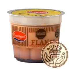 flan cremigal sabor vanilla con caramelo 120grs