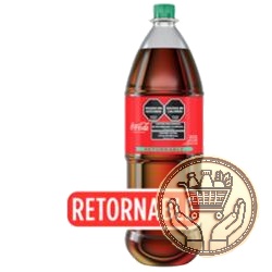 gaseosa coca-cola sabor original retornable 2500cm3